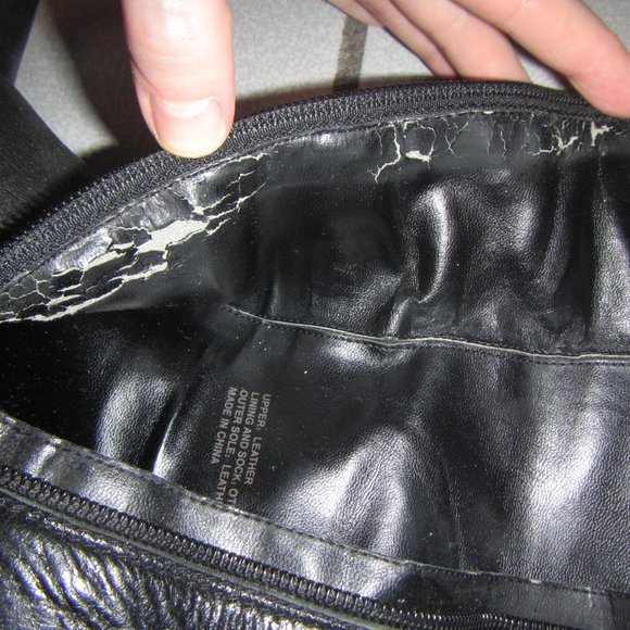 BANANA REPUBLIC Black Leather Knee Boots Sz 10, 4" Heel, Almond Toe - Picture 13 of 15